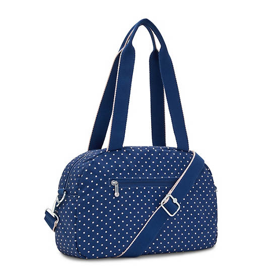 Kipling Cool Defea Klassieke Printed Schoudertassen Blauw | België 1826KO